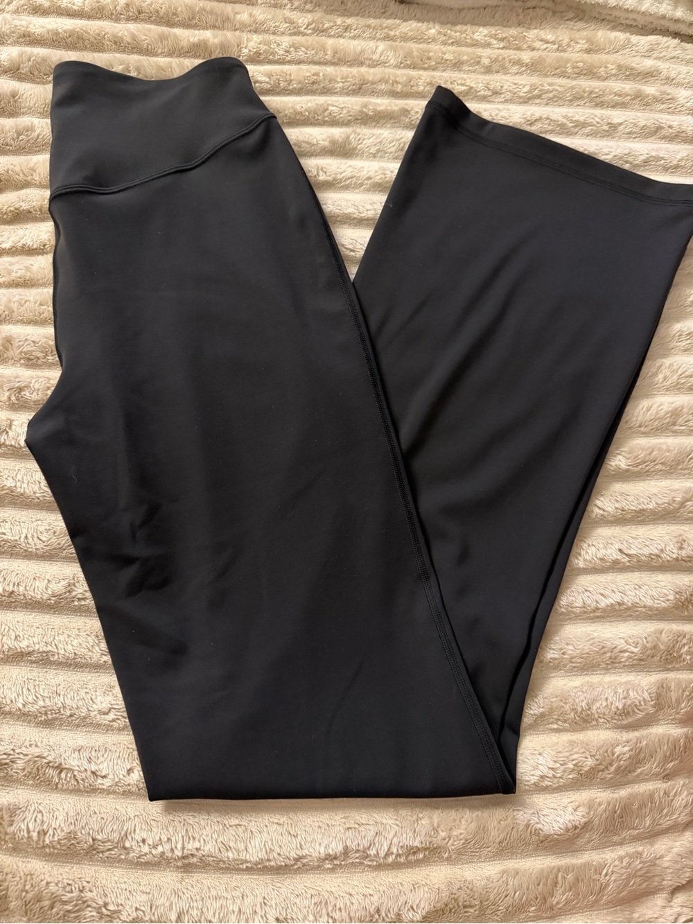 High-Waist Lululemon Black Women’s Flared Leg Pants size 8